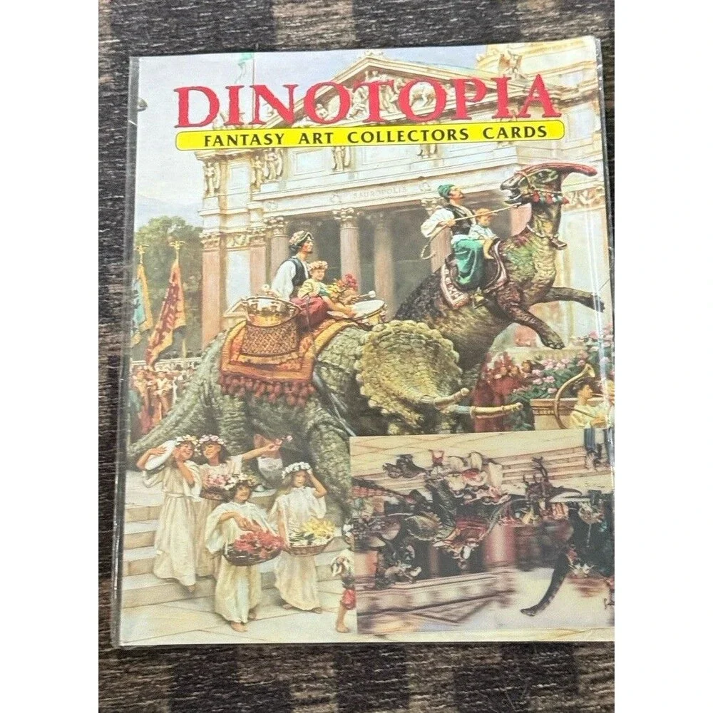 1993 Dinotopia Fantasy Art Complete 72 Card Base Set SI For Kids Promo Gurney